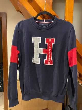 Jersey Tommy Hilfiger Azul y Rojo