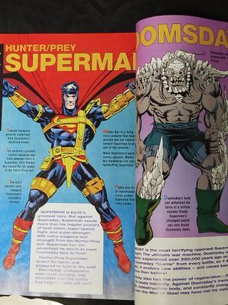 Promo Comic Superman VS Doomsday No1 Kenner USA