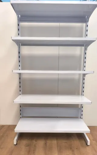 ESTANTERIA DE HIERRO EXPOSITOR 2,10X 1.04X44