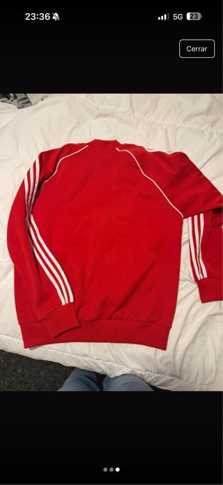 Chaqueta Adidas Roja Original
