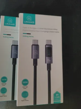 Cargador Anker 30W + Cable USB C Usams