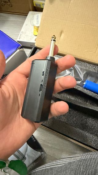 Micrófono Inalámbrico Haofy LED