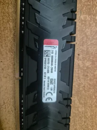 2x HyperX Predator DDR4 16GB (2x8GB) 3200MHz CL15