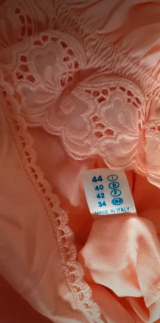 Camicia da notte vintage rosa