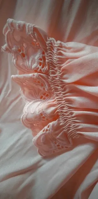 Camicia da notte vintage rosa