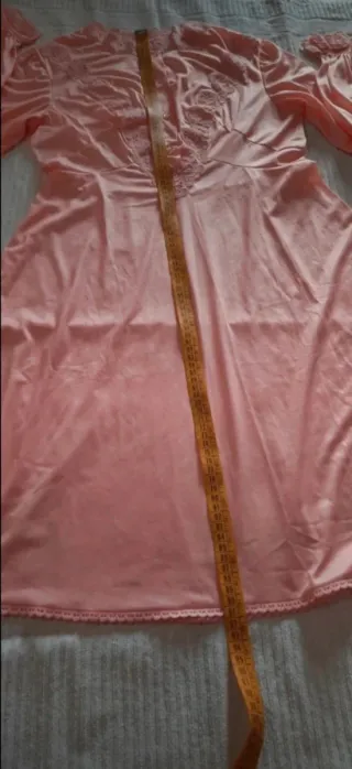 Camicia da notte vintage rosa