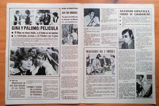 El ruedo No 1474. 19 sept. 1972. Gina Lollobrigida