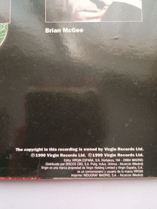 Propaganda 1234 LP Virgin 1990