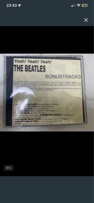 CD The Beatles: A Hard Day's Night Stereo