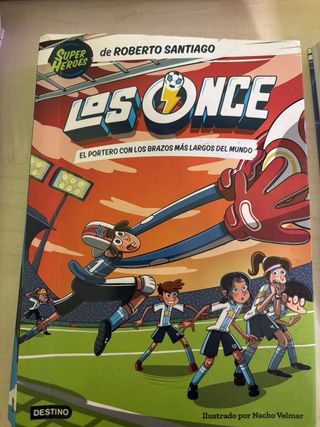 Lote libros juveniles LOS ONCE. Numeros 1,2 y 3