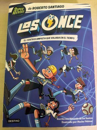 Lote libros juveniles LOS ONCE. Numeros 1,2 y 3