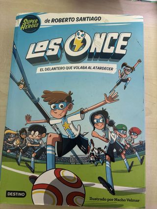 Lote libros juveniles LOS ONCE. Numeros 1,2 y 3