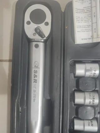 Llave dinamométrica S&R 1/2 28-210 Nm