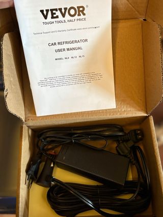 Nevera portátil VEVOR 9L compresor 12V/24V