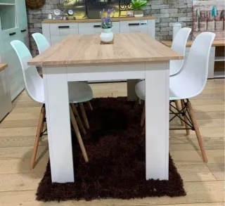 Mesa Comedor Extensible 90x140/190