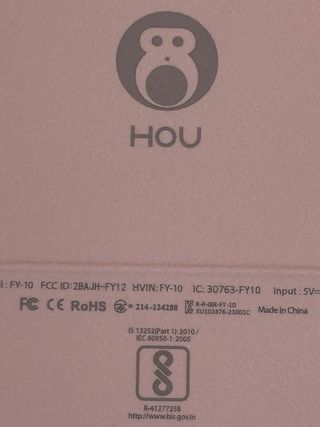 HOU funda Teclado iPad A16 11gen 2025 rosa Ñ