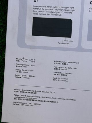 HOU funda Teclado iPad A16 11gen 2025 rosa Ñ