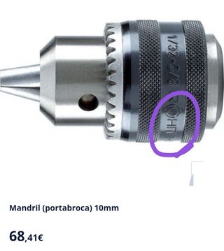 Mandril ROHM PRIMA 6L 0.5-6.5mm