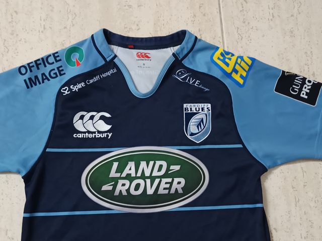 Camiseta Cardiff Blues Rugby Talla S