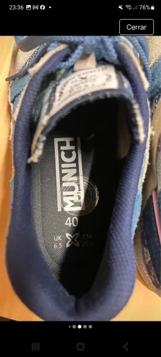 Zapatillas Munich Patchwork