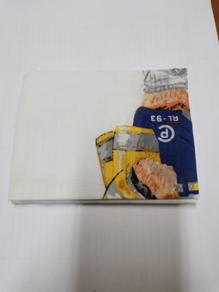 Fazzoletto Ralph Lauren Oro e Bianco