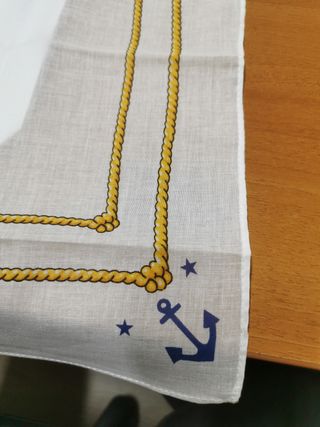 Fazzoletto Ralph Lauren Oro e Bianco