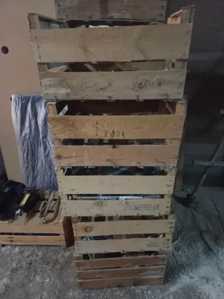 Scatole in legno per l'archiviazione