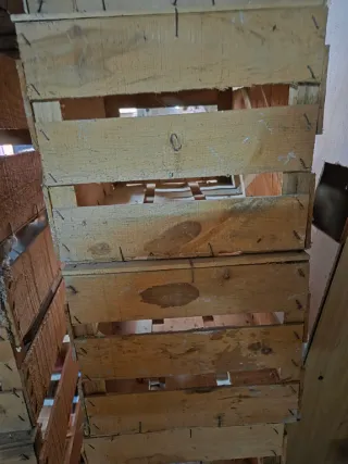 Scatole in legno per l'archiviazione