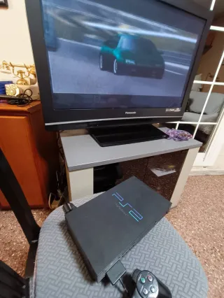 Consola PlayStation 2 Fat + Mando Dualshock 2