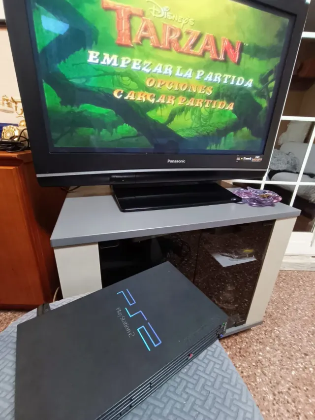 Consola PlayStation 2 Fat + Memorys y Juegos