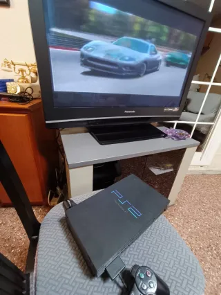 Consola PlayStation 2 Fat + Mando Dualshock 2