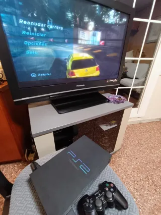 Consola PlayStation 2 Fat + Mando Dualshock 2