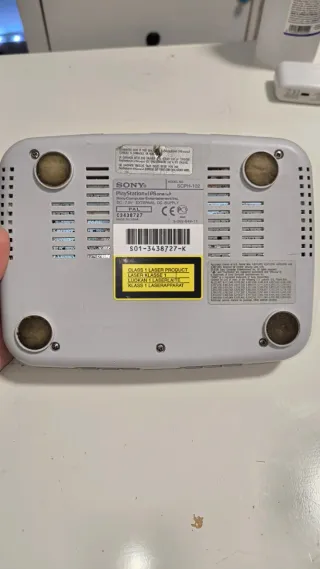 Consola Sony PSone gris