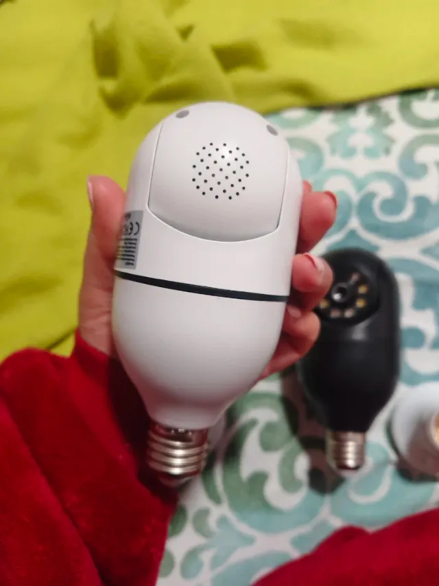 Pack 2 Cámaras Vigilancia Bombilla