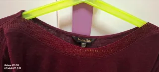 Camiseta Massimo Dutti Burdeos Talla XS