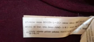 Camiseta Massimo Dutti Burdeos Talla XS