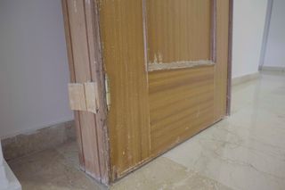 Puerta de madera interior