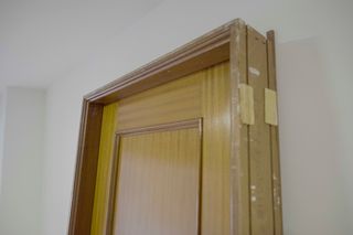 Puerta de madera interior