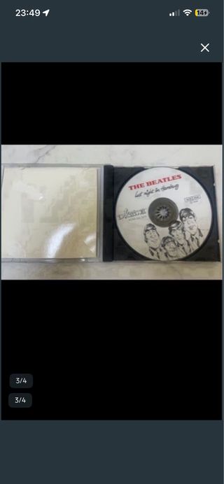 CD The Beatles Last Night in Hamburg