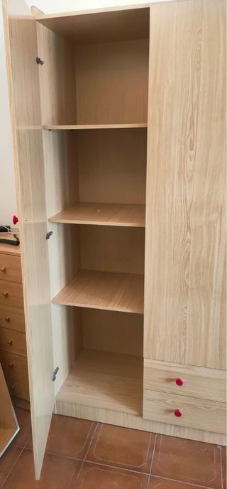 Armario 3 puertas madera