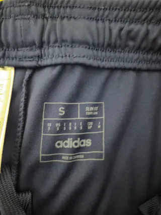 Adidas Pantaloni Italia Calcio Blu