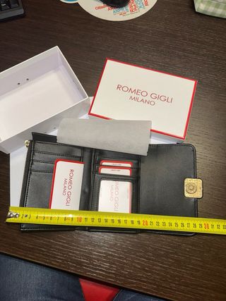 Portafoglio Romeo Gigli Milano Nero Donna