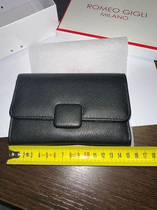 Portafoglio Romeo Gigli Milano Nero Donna