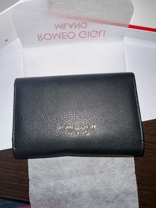 Portafoglio Romeo Gigli Milano Nero Donna