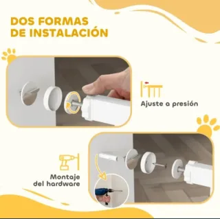 Puerta de seguridad para escaleras