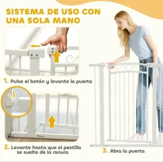 Puerta de seguridad para escaleras