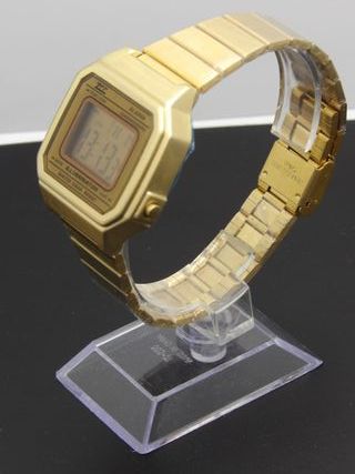 Orologio digitale ZCC vintage oro 38mm