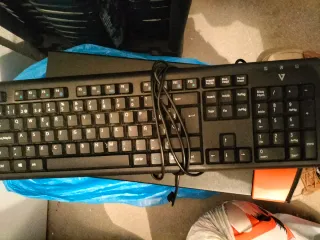 Torre PC Microstar Negra y Naranja