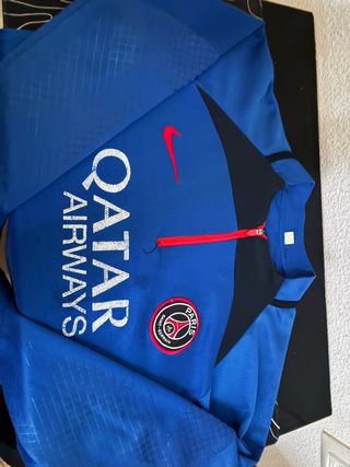 Felpa PSG Nike Bambino Blu