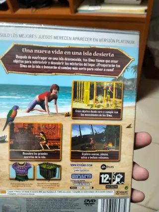 Los Sims 2 Náufragos PS2 prescintado